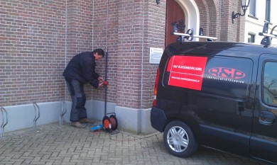 Inspectie St. Jan kerk Kudelstaart 